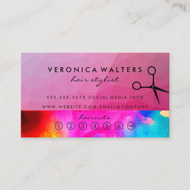 Saxer | Förmåner | Färgbakgrund Lojalitetskort (Framsida)