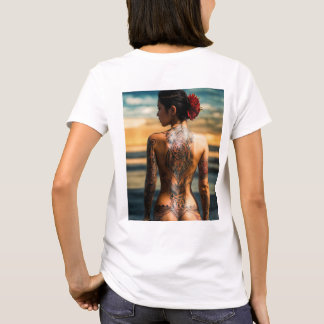 "Saxi Girl: Melodic Chic T-Shirt" T Shirt