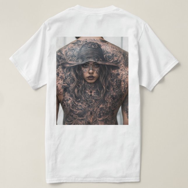 "Saxi Sergranat: Groove in Stil T-Shirt" T Shirt (Design baksida)