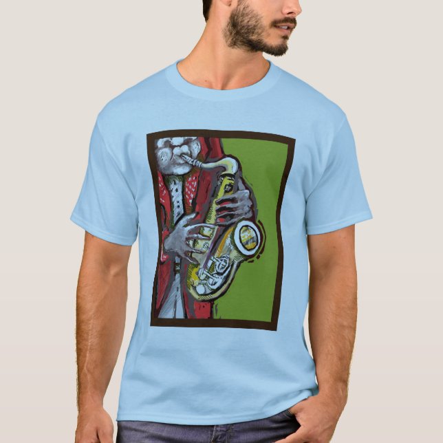 Saxmanmanar T-tröja Tee Shirt (Framsida)