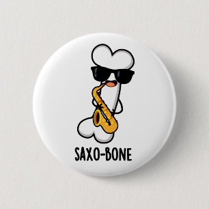 Saxo-bone Funny Bone Funny Music Pun Knapp