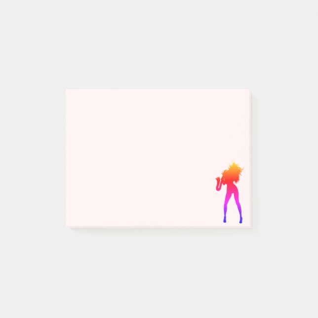 Saxo Woman Post it Notes Post-it Block (Framsida)