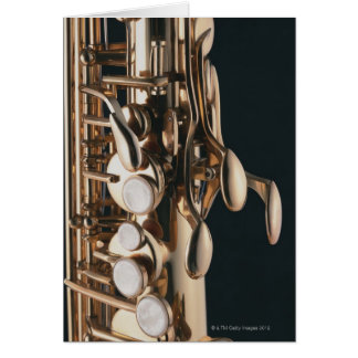 Saxofon 5 hälsningskort