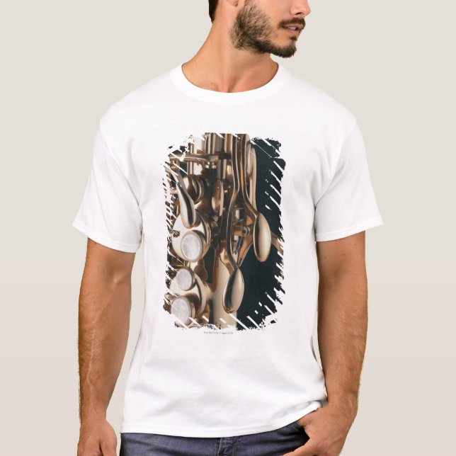 Saxofon 5 t-shirt (Framsida)