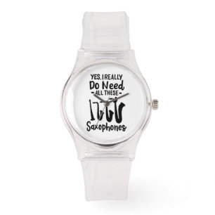 Saxofon - axofontyper armbandsur