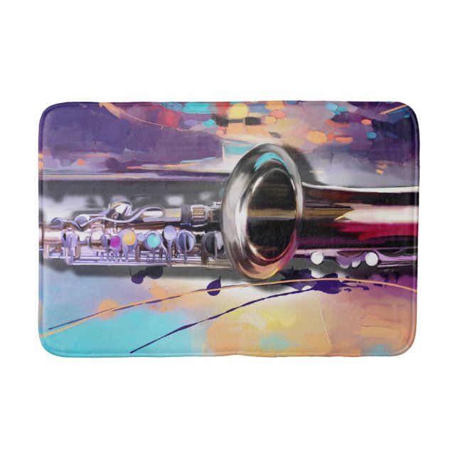 Saxofon Badrumsmatta (Framsidan)