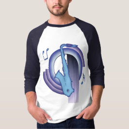 Saxofon Deco2 T Shirt
