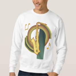 Saxofon Deco Sweatshirt