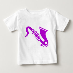 Saxofon - Lila Tröja