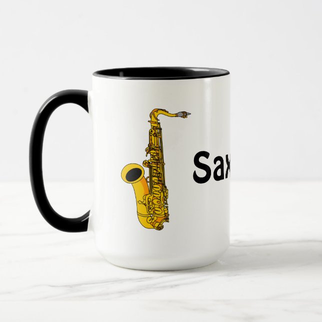 saxofon mugg (Vänster)
