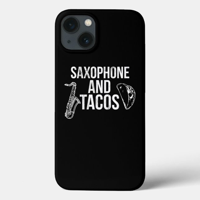 Saxofon Och Tacos Rollig Tacoorkester  (Baksida)