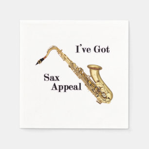 Saxofon Pappersservett