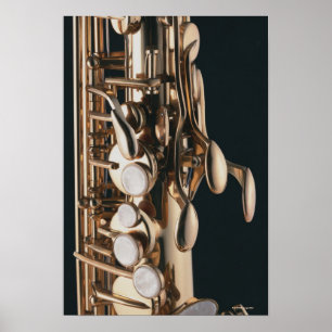 Saxofon Poster