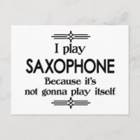 Saxofon - Spela Själv Roligt Deco Musik