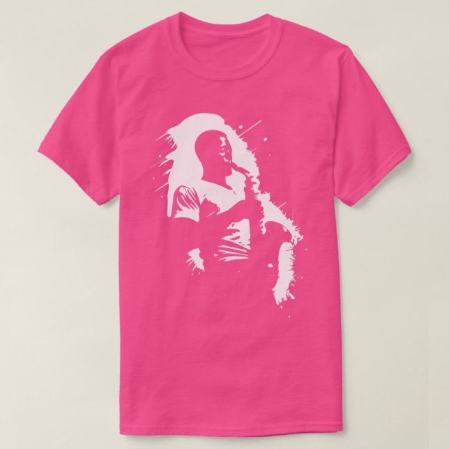 saxofondesign t shirt (Design framsida)