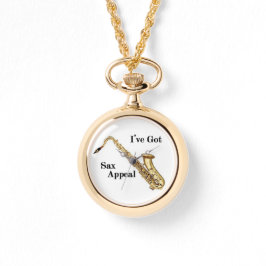 Saxofone-klocka Armbandsur