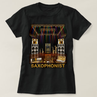 Saxofonfamiljen: Sopran Alt Tenor Baryton T Shirt