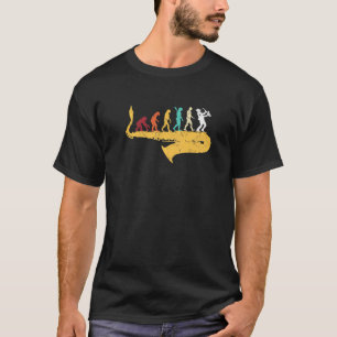 saxofonisk Music Älskare Human Evolution saaxopho T Shirt