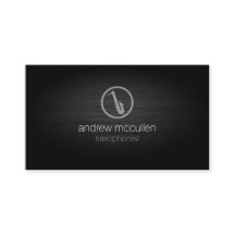 saxofonist saxofonisk ikon Brushed Metall Music