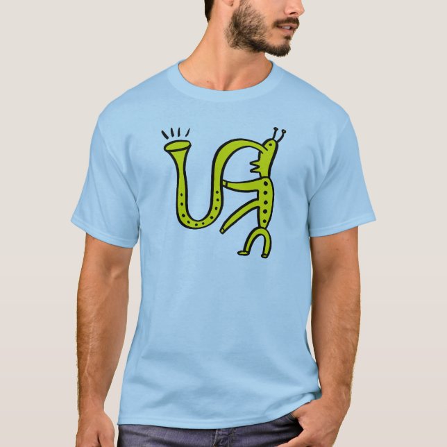 Saxofonmonster Tee (Framsida)