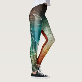 Saxofonmusik Leggings