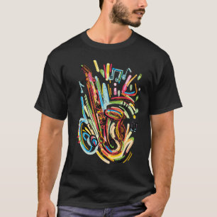 SAXOFONT-TRÖJA TEE