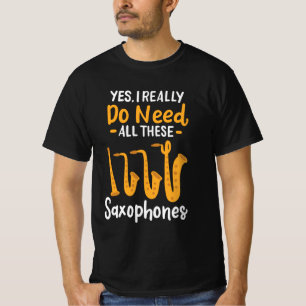 Saxofontyper T Shirt