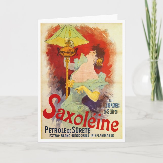 Saxoleine Jules Chéret Kort (Framsida)