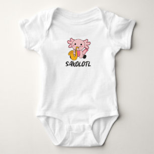 Saxolotl spelar saxofonmusik a Sweet Axolotl T Shirt