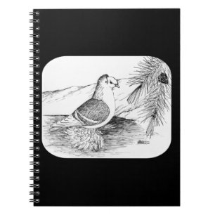 Saxon Shield Pigeon 1973 Anteckningsbok