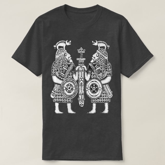 Saxon Warriors T Shirt (Design framsida)