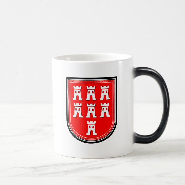 Saxonia tecken magisk mugg (Höger)