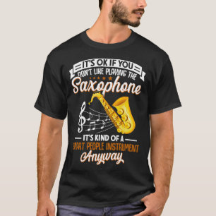 Saxophone Älskare Saxophone Player Musician Musica T Shirt