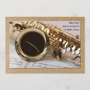 Saxophone and Lakan Music Investigation Inbjudningar