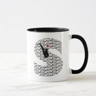 Saxophone Brev S Mugg