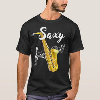 Saxophone Funny Musical Instrument T Shirt