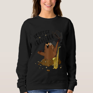 Saxophone Groundhog Day Boys Manar Girl Saxoph T Shirt