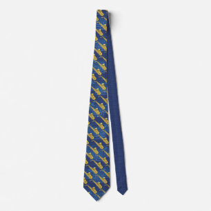 Saxophone Guitar Tie Slips