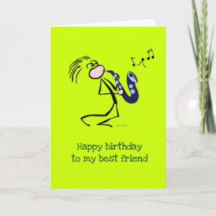 Saxophone Jazz Music Kort