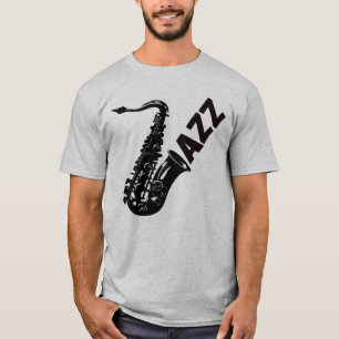 Saxophone Jazz, Saxophone Player T Shirt