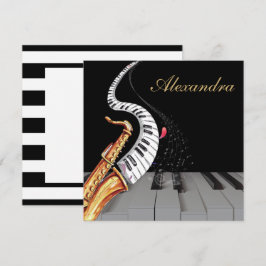 Saxophone Luxury Personlig Piano Music