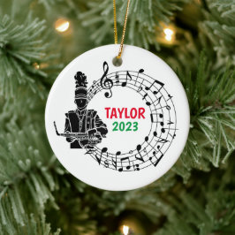 Saxophone Marching Band jul Ornament