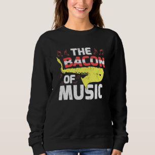 Saxophone Music the Bacon of Music T Shirt