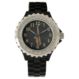 Saxophone Music-Theckes Musician's Gift Armbandsur