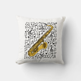 Saxophone Musik noter, saxophonist Music Lärare Kudde