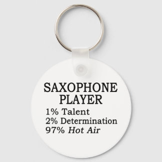 Saxophone Player Hett Luft Nyckelring