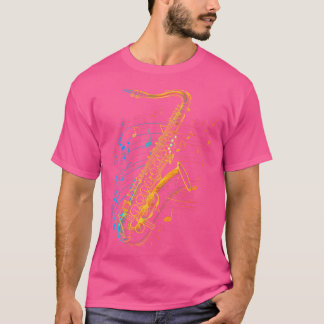 Saxophone Player Jazz Music Musician Saxophonist T Shirt