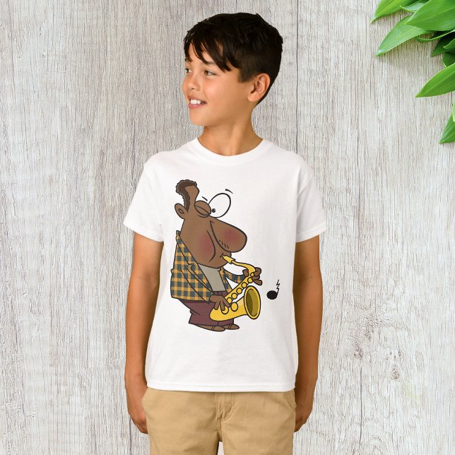 Saxophone Player T Shirt (Skapare uppladdad)