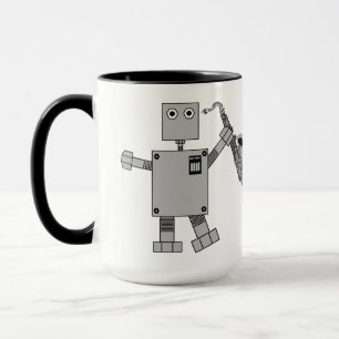 Saxophone Robot Mugg