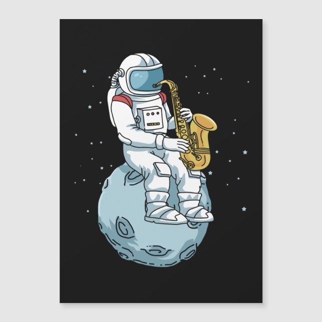 Saxophone saaxophonist presenterar Jazz Music Saxo (Framsida)